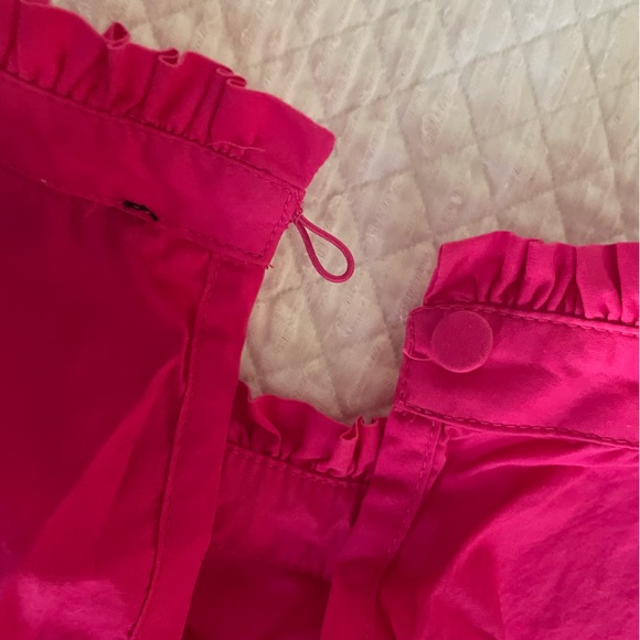 J.Crew Pink Mockneck Cotton Poplin with Embroidered Eyelet- - Picture 15 of 16